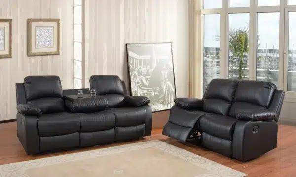 Valencia Leather Recliner Sofa