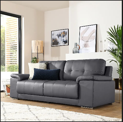 larry leather sofa