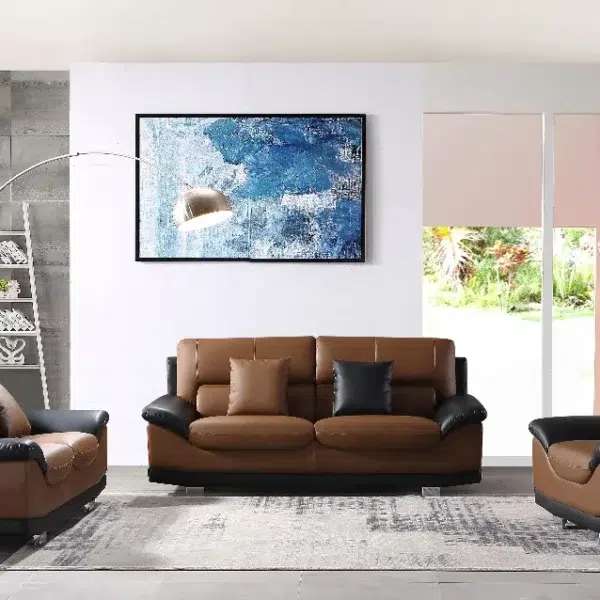 Matrix Leather Sofa Suite: Indulge in Luxury 