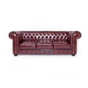 Leather Chesterfield Sofa Suite: Timeless Sophistication 