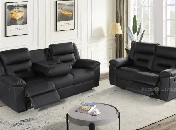 Armano Leather Reclining Sofa