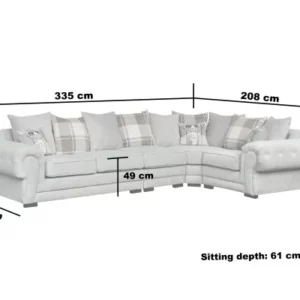 Verona Extended 3c1 Corner Sofa