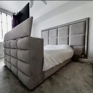 Elegant TV Bed: Elevating Comfort & Style