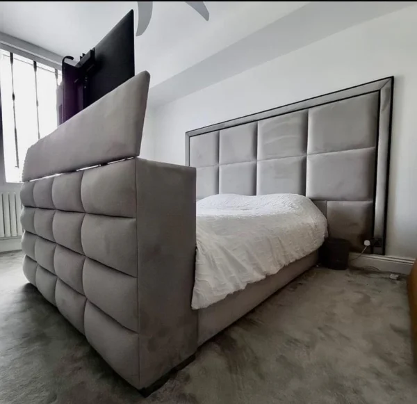 Elegant TV Bed: Elevating Comfort & Style