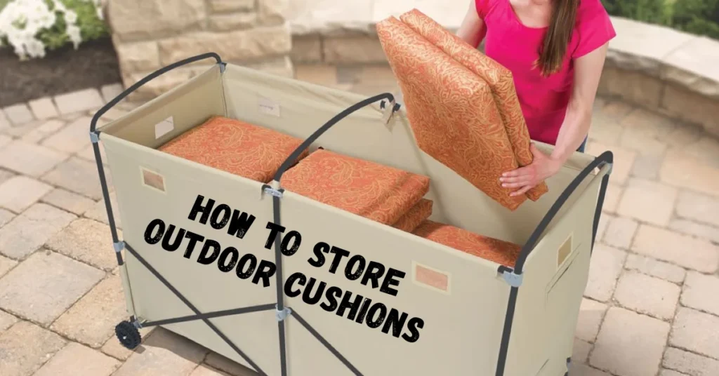How To Store Outdoor Cushions